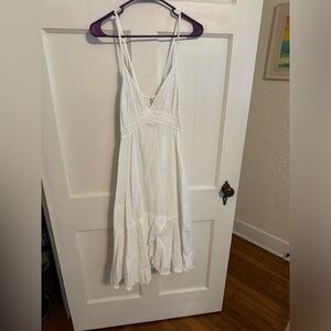 Women’s white dress